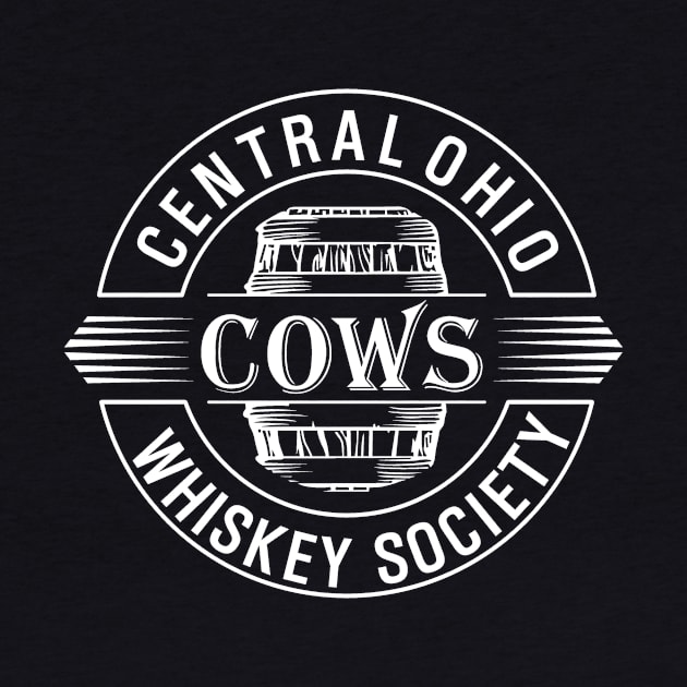 COWS Barrel Logo White by COWS